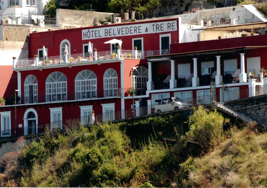 Hotel Belvedere E Tre Re กาปรี ภายนอก รูปภาพ